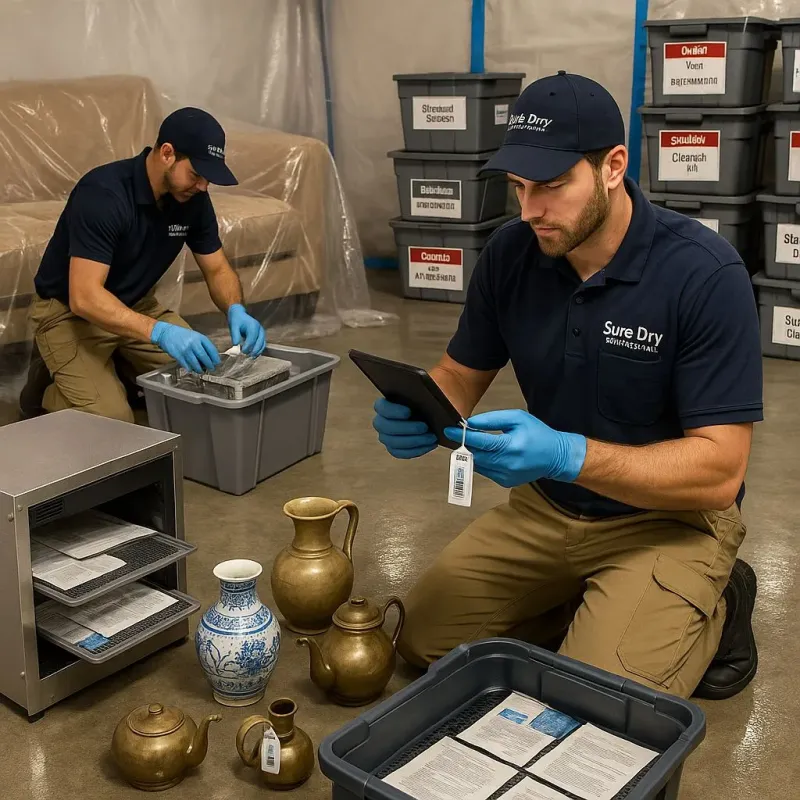 Content Protection and Restoration process in Sandusky, MI