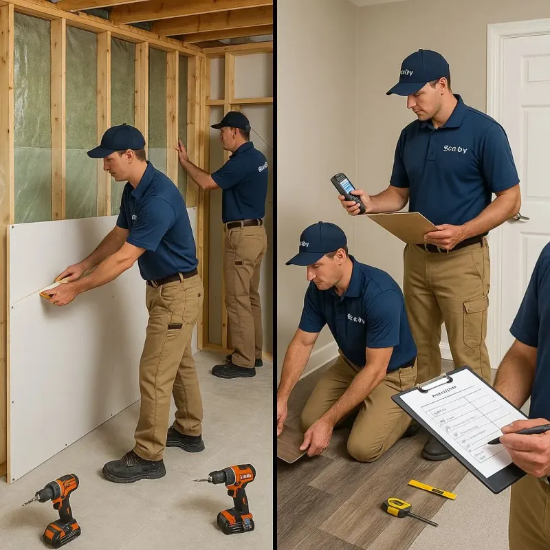 Repairs and Reconstruction process in Sandusky, MI